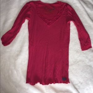 Women’s Pink Long Sleeve Shirt